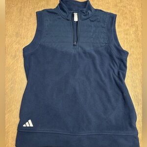 Adidas Fleece Full Zip Vest Women’s Size M